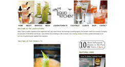 Desktop Screenshot of liquidkitchen.com